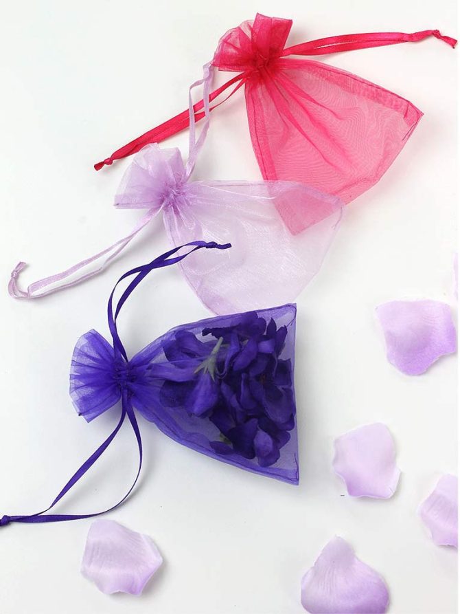 Chiffon pokar, 5 stk