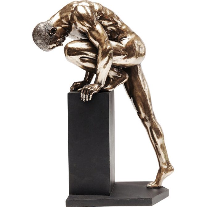 "Nude Man " Bronze 35 cm