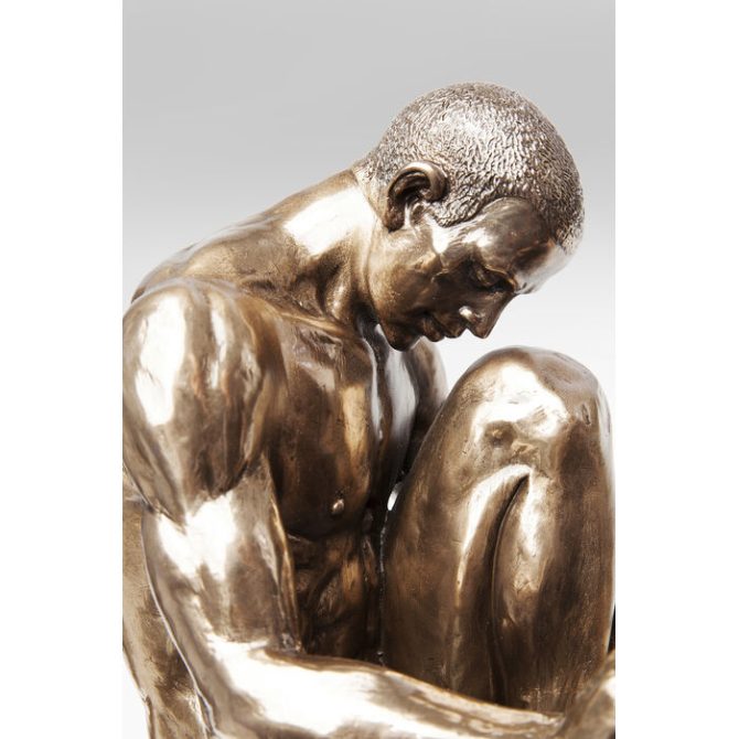 "Nude Man " Bronze 35 cm - Image 6