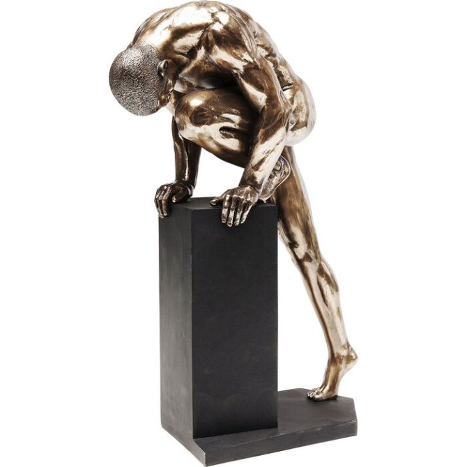 "Nude Man " Bronze 35 cm - Image 8