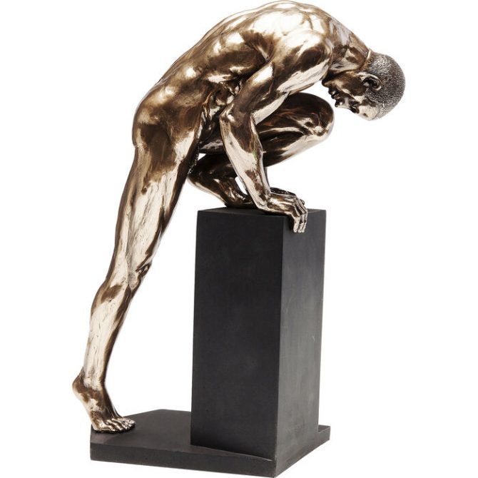 "Nude Man " Bronze 35 cm - Image 2