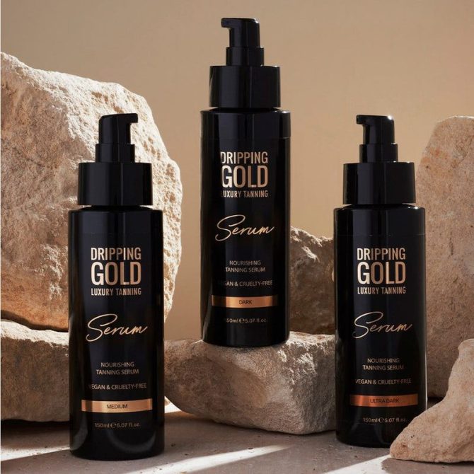 DRIPPING GOLD - HYALURONIC TANNING SERUM - 3 LITIR