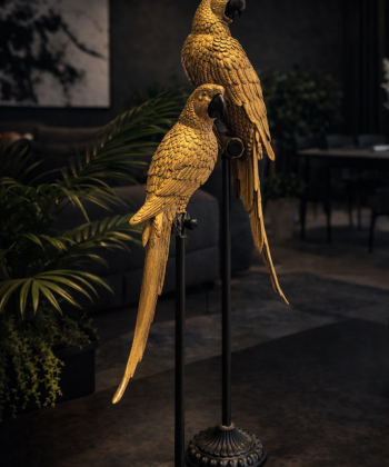 Páfagaukur á standi - 3 týpur 120 cm