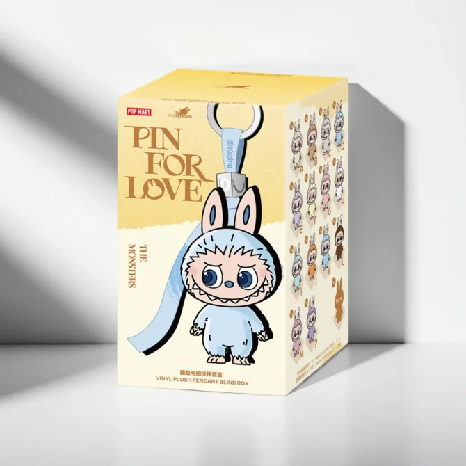 LABUBU | The Monsters Pin For Love Series, Yellow Box A-M (Original) - Image 5