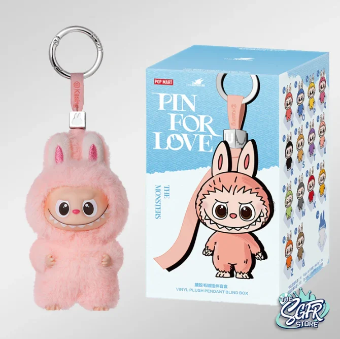 LABUBU | The Monsters Pin For Love Series, Blue Box N-Z (Original)