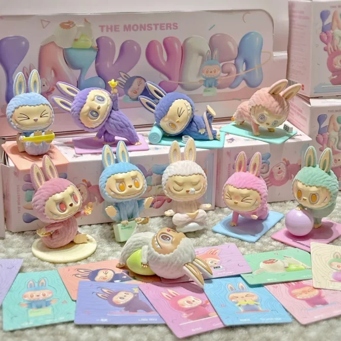 POP MART LABUBU THE MONSTERS - Lazy Yoga Series Figures ( 1 pc blind box ) - Image 14