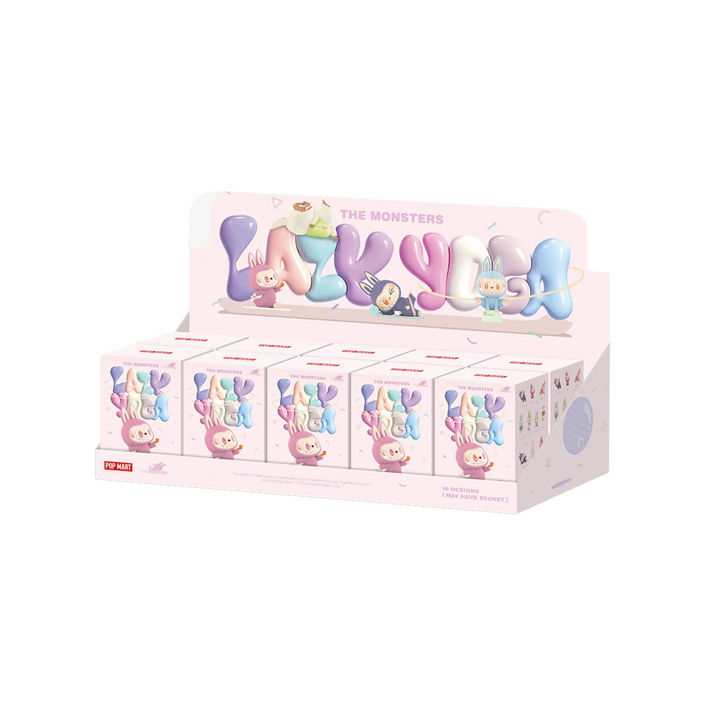 POP MART LABUBU THE MONSTERS - Lazy Yoga Series Figures ( 1 pc blind box ) - Image 22