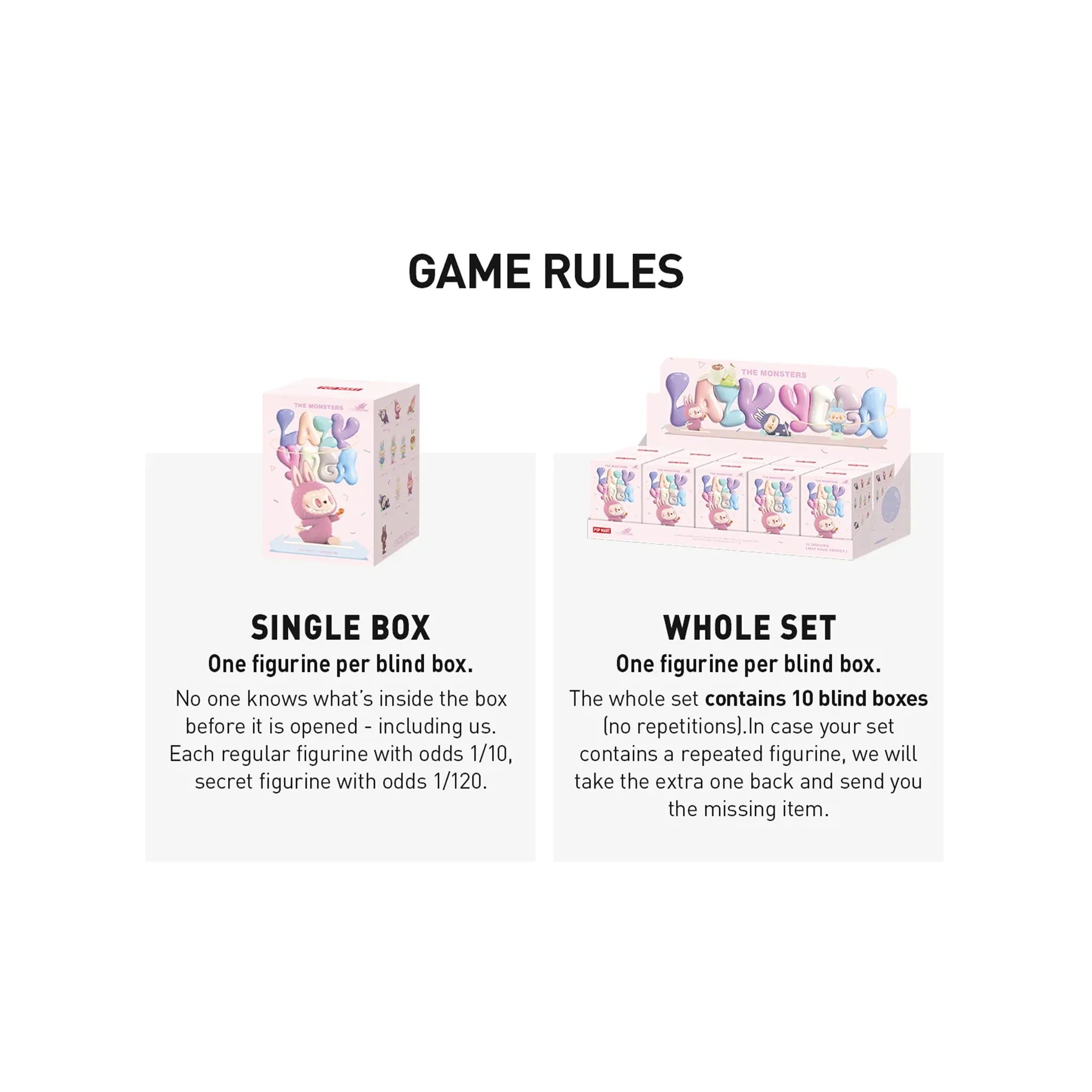 POP MART LABUBU THE MONSTERS - Lazy Yoga Series Figures ( 1 pc blind box ) - Image 19