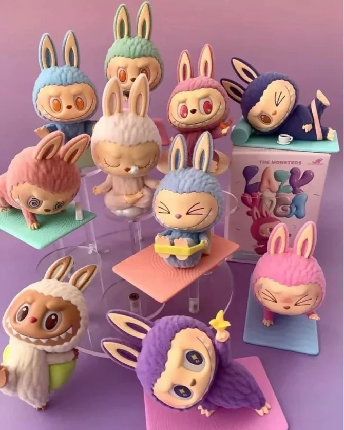 POP MART LABUBU THE MONSTERS - Lazy Yoga Series Figures ( 1 pc blind box ) - Image 16