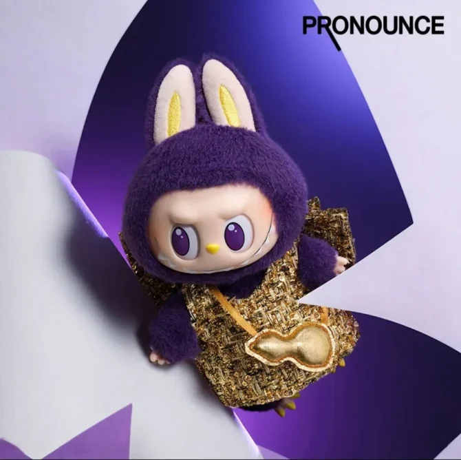 LABUBU × PRONOUNCE - WINGS OF FORTUNE Vinyl Plush Hanging Card - Image 4